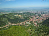 PANORAMA BRASOV DIN ELICOPTER